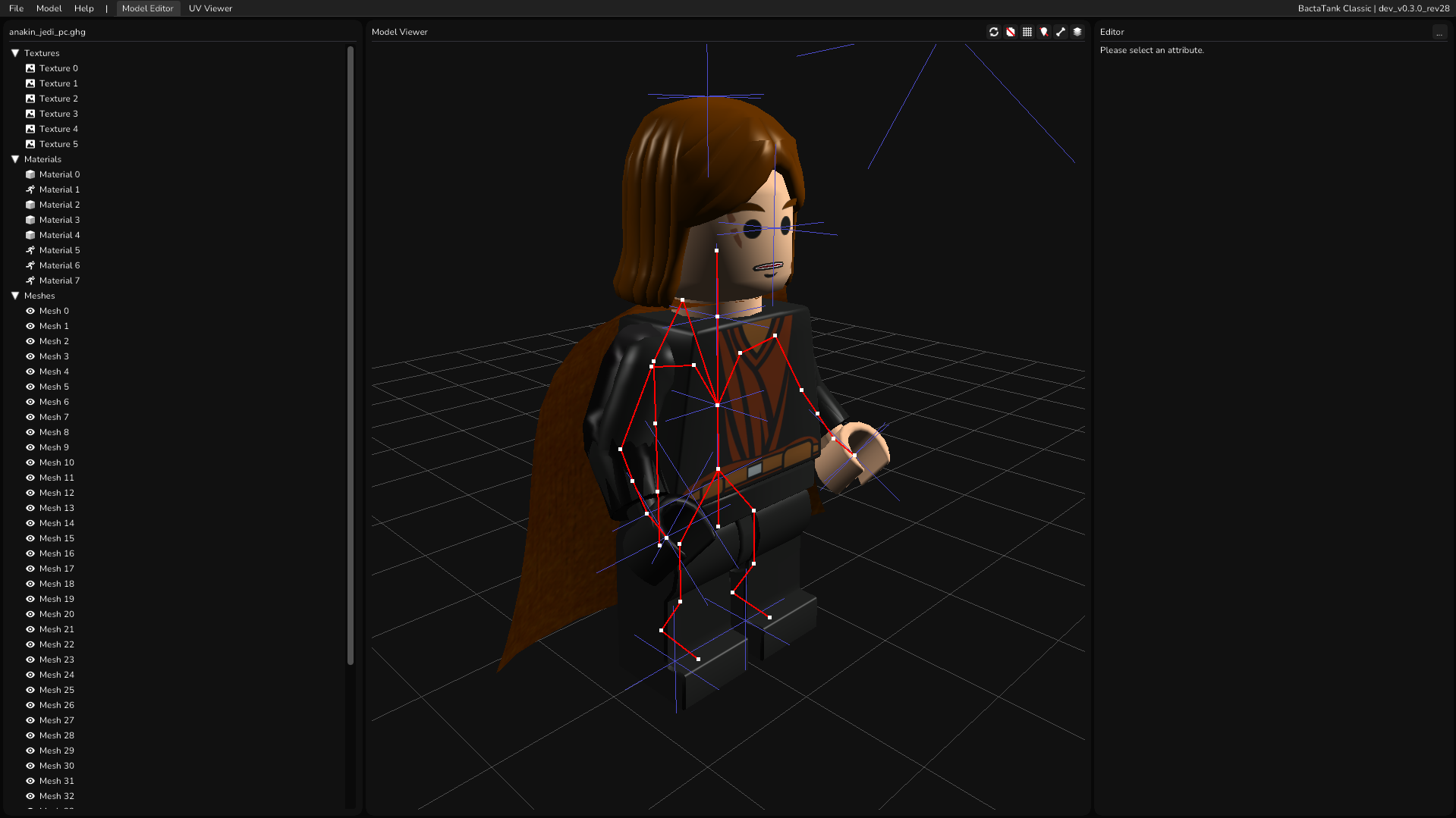 Model Editor Environment