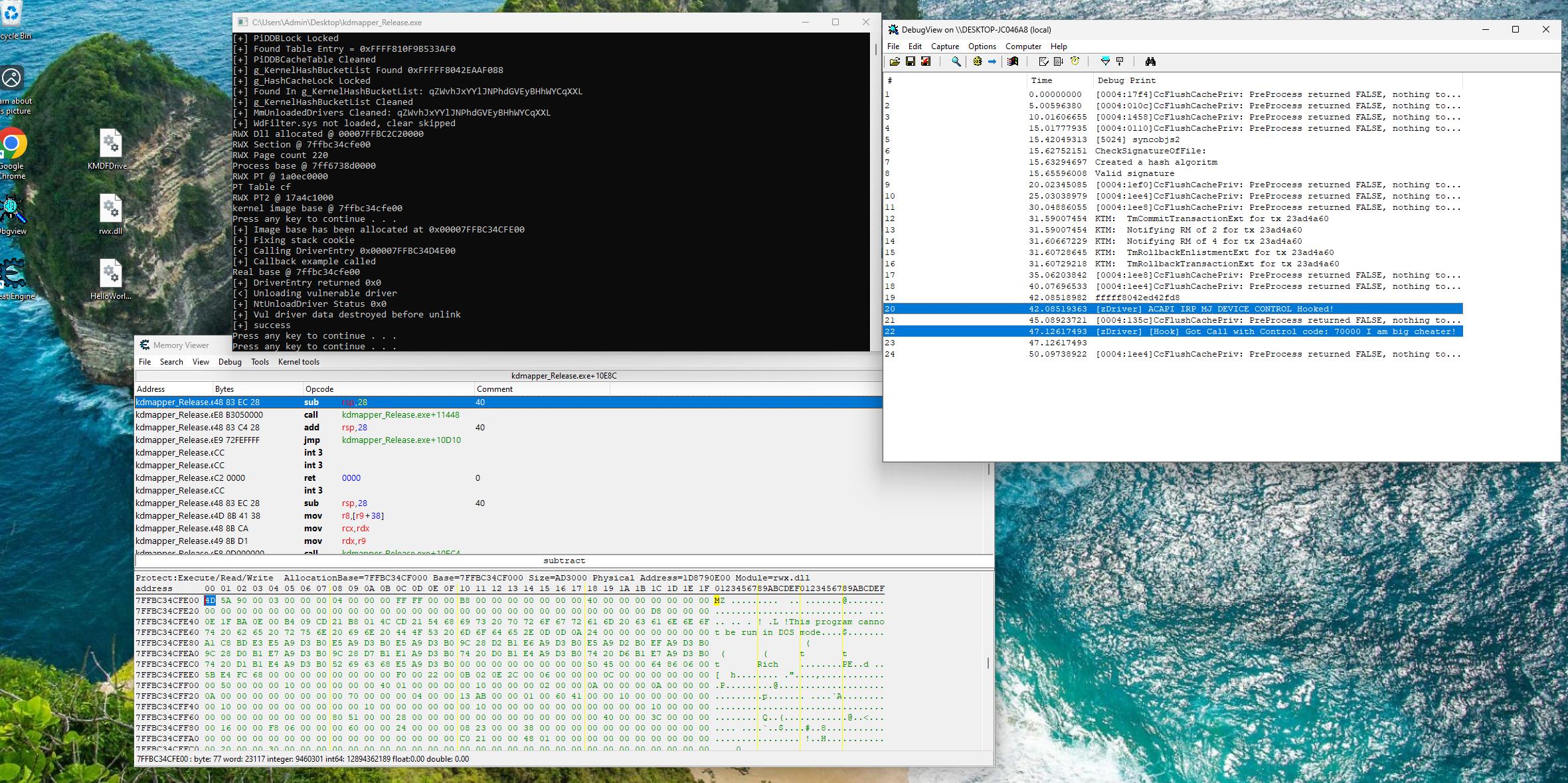 GitHub - TempAccountNull/drv_mapper_RWX_page_table: Map a driver into ...
