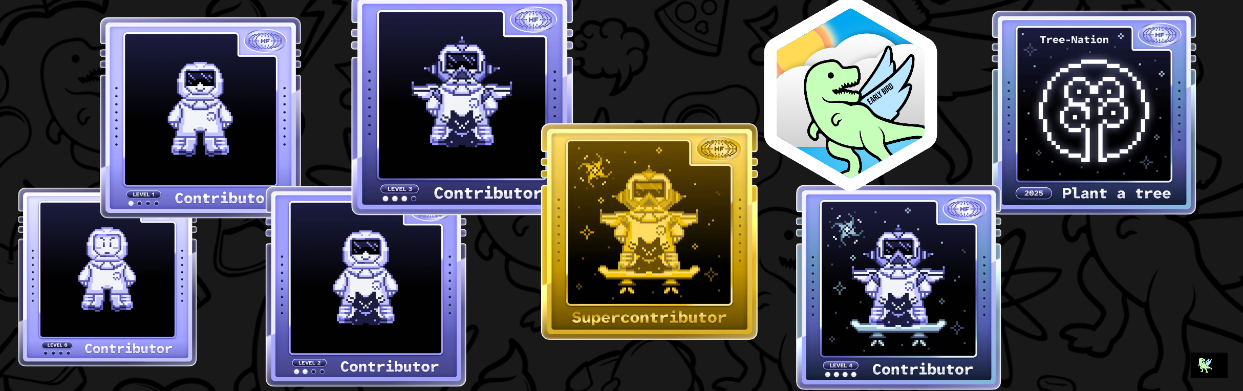 An image of @mavroslykos's Holopin badges, which is a link to view their full Holopin profile