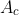 A_c