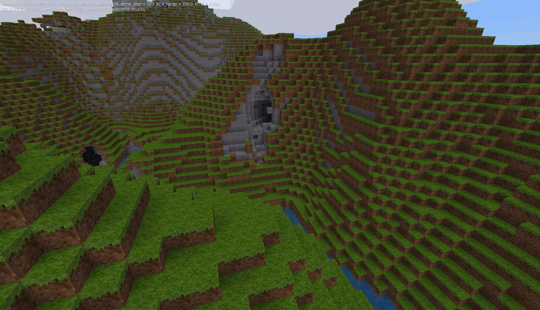 A cave in VMG 1.1