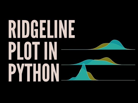 Ridgeline Plot in Python