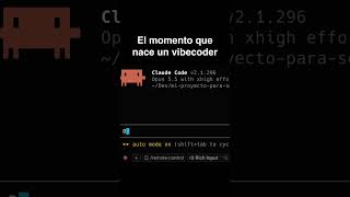 Basado en una historia real: El nacimiento de un vibecoder.  Envíaselo a tu amigo o amiga que le pas