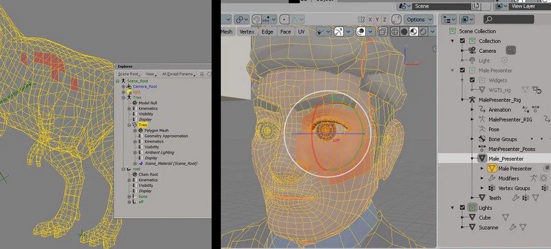 XSIMOD theme for Blender 2.83 - Face Selection