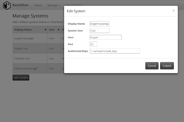 Manage Systems