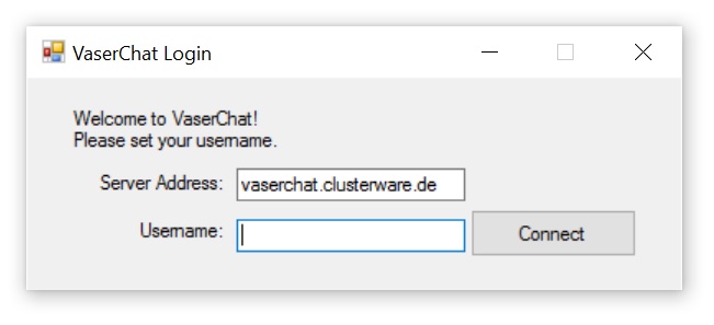 VaserChat Login