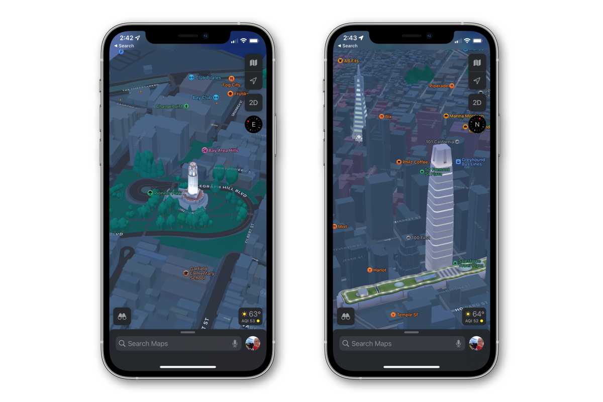 ios 15 maps in 3D