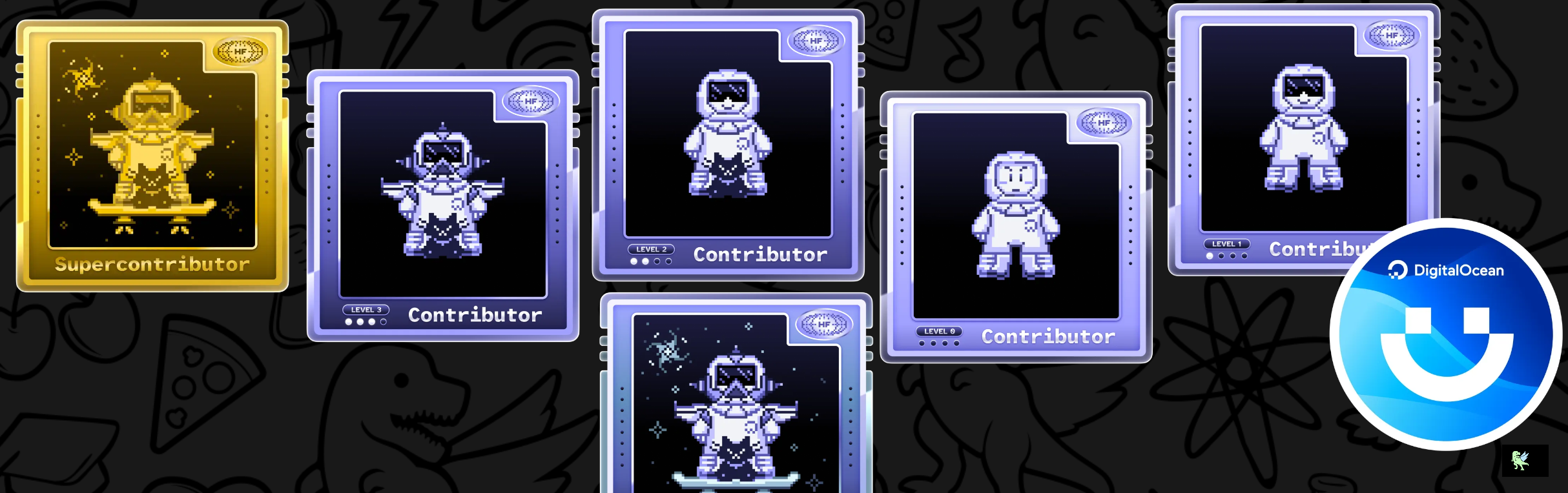 An image of @shambhaveesrivastava12's Holopin badges, which is a link to view their full Holopin profile