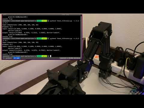 Inverse kinematics estimation by IKNet