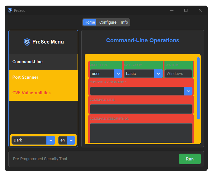 Frame Managment > Command Line Tab