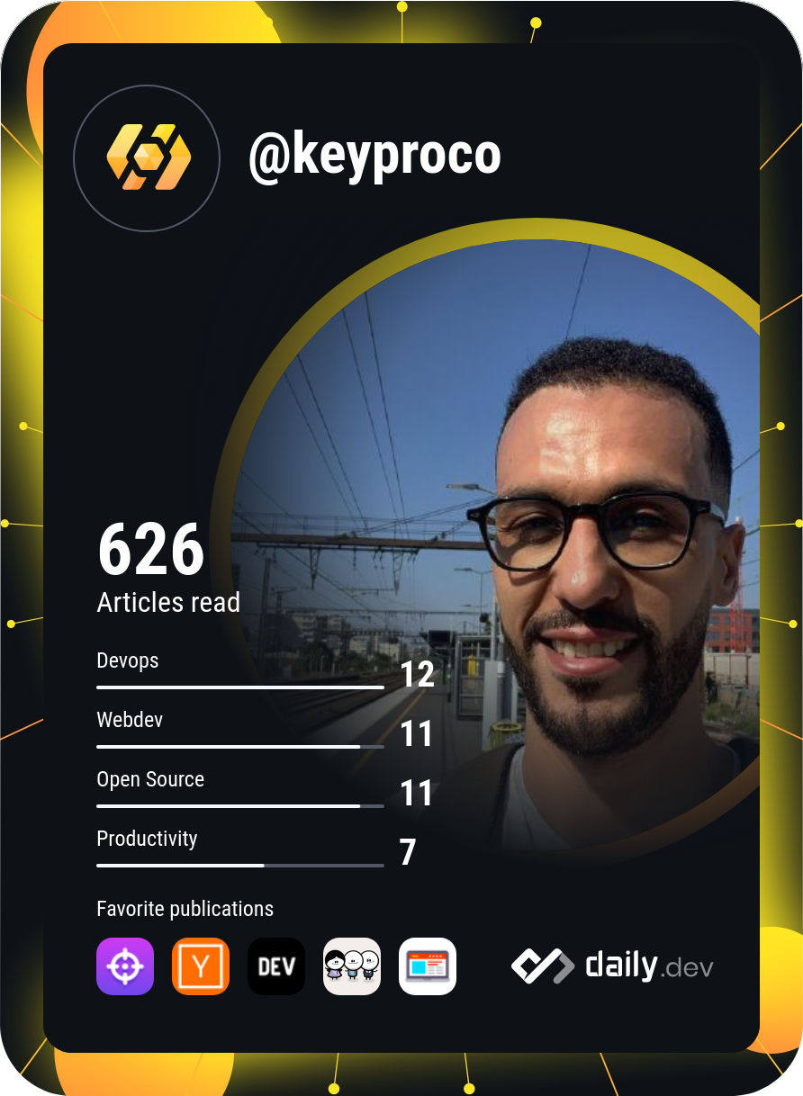 Abdenour KDR's Dev Card