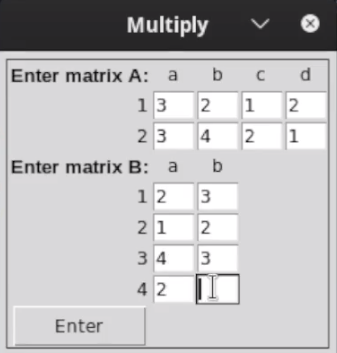 multiply input