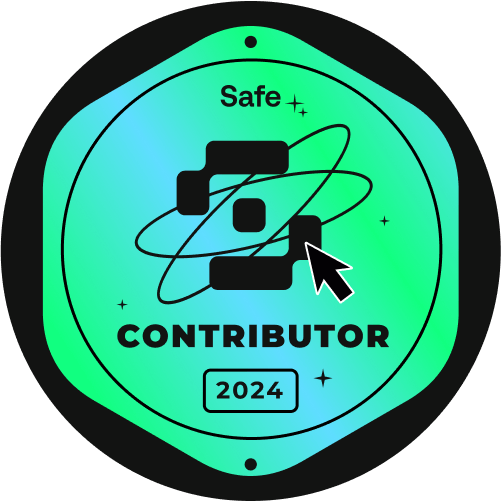 GitPOAP: 2024 Safe Contributor GitPOAP Badge