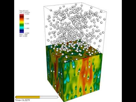 Direct Numerical Simulation of Settling Particles