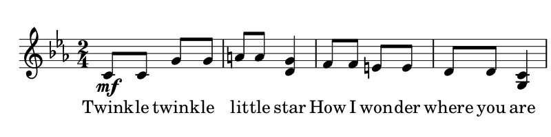 twinkle twinkle initial version