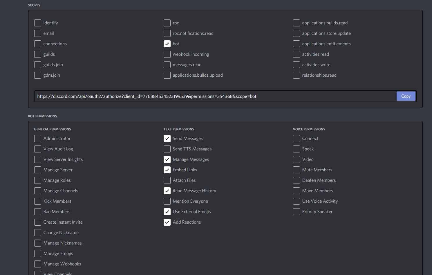 Scopes and Permissions