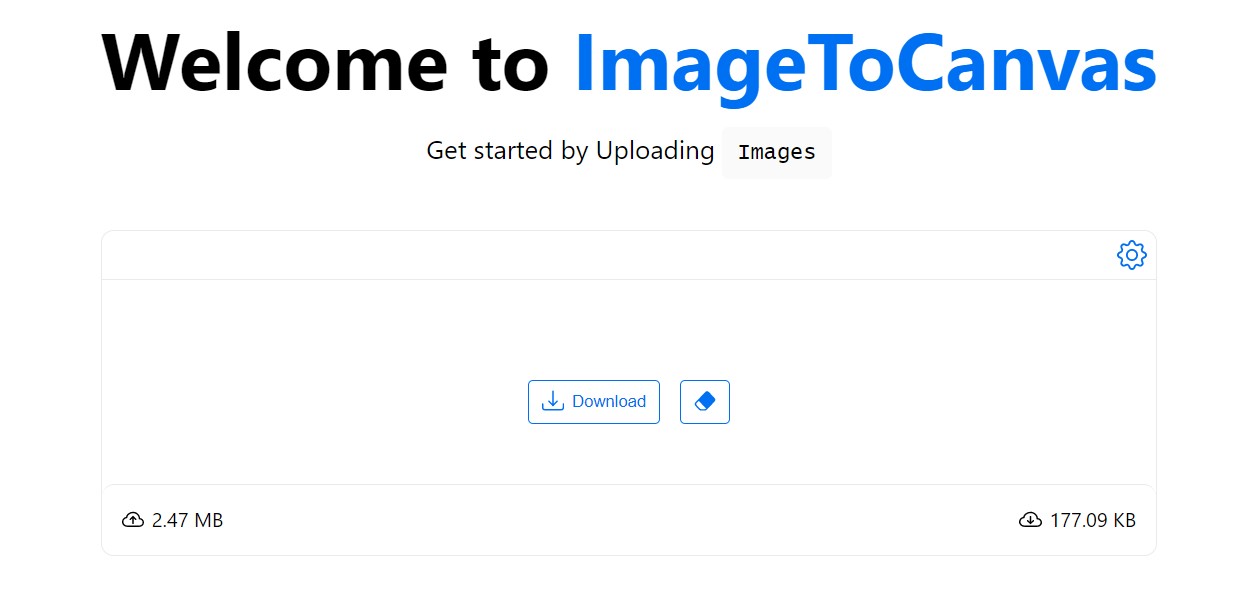 Image To Canvas Preview