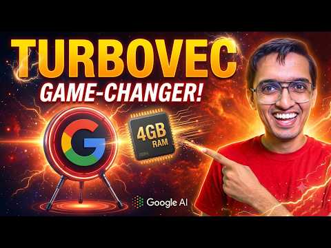 TurboVec: Run Google's AI RAG on 4 GB RAM!