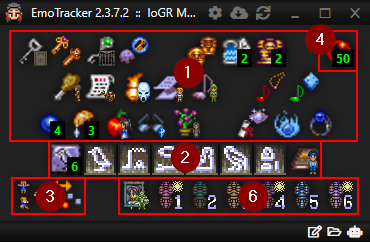 Item Tracker Compact Organization