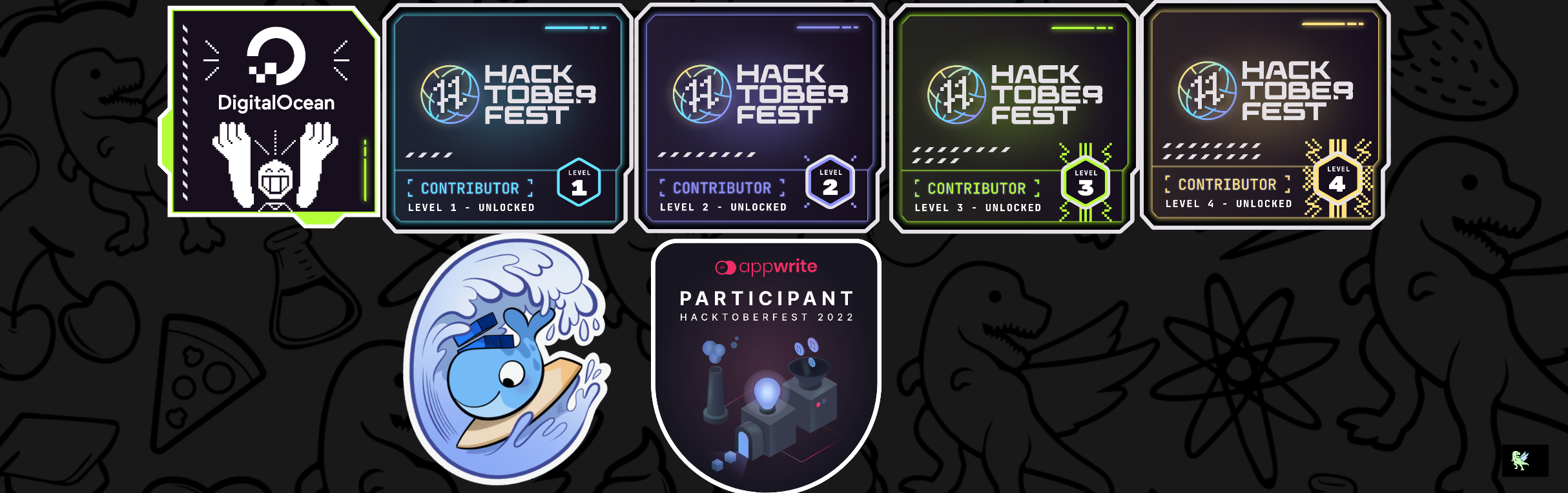 @salimsea's Holopin board