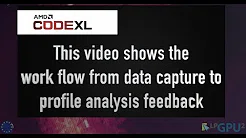 LPGPU2 CodeXL workflow and Feedback Engine demo