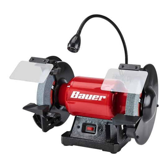 bauer-8-in-bench-grinder-with-led-light-1
