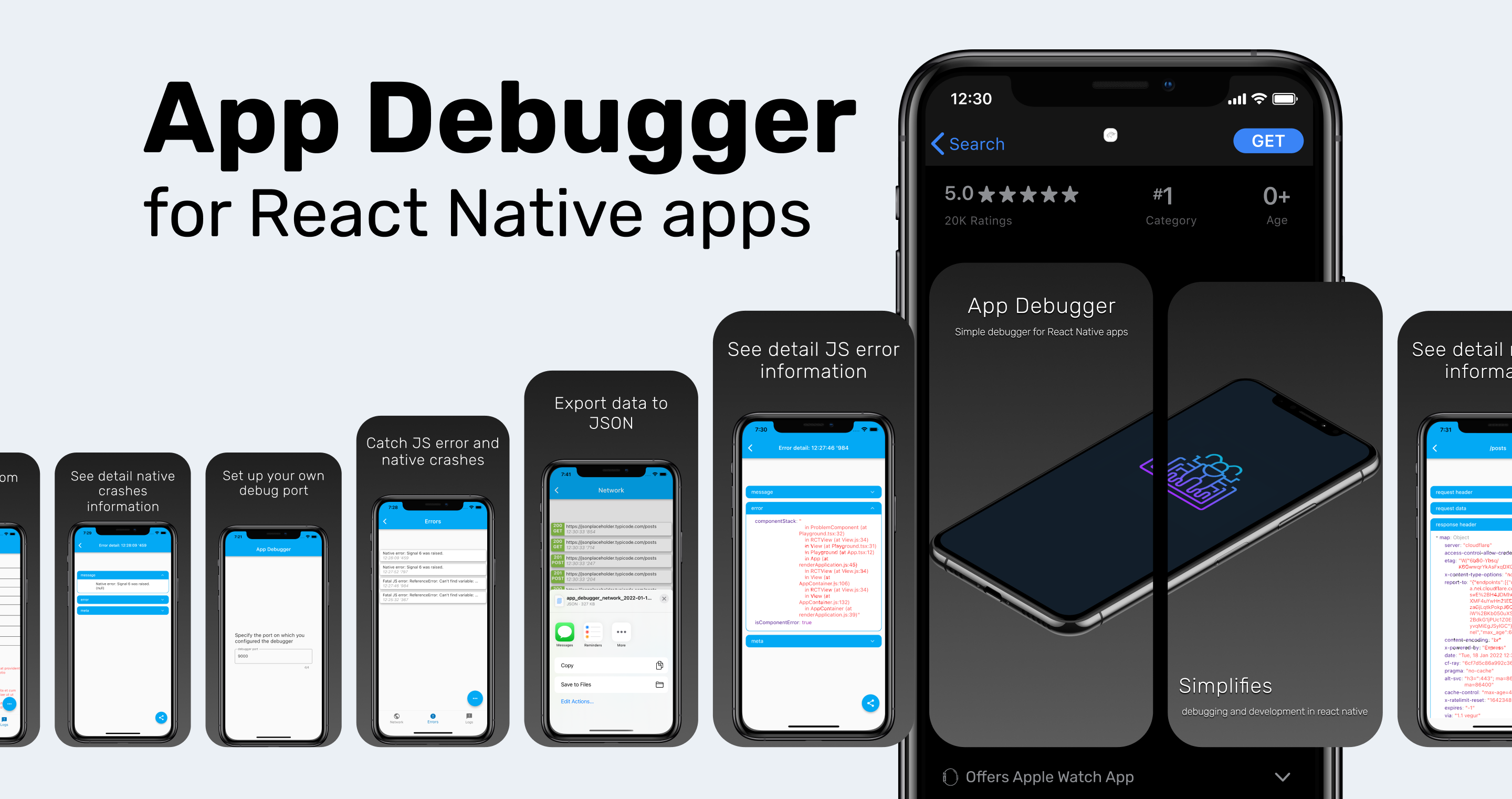 App Debugger client gif example