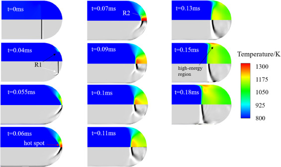 Temperature distribution