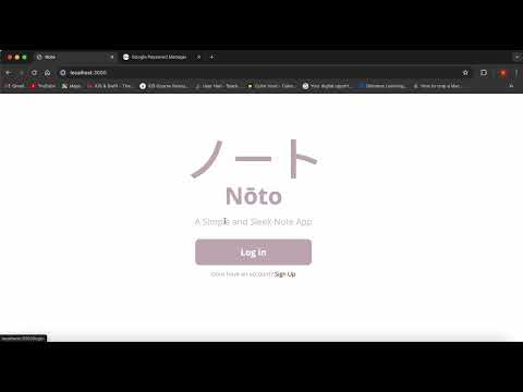 Noto App Demo