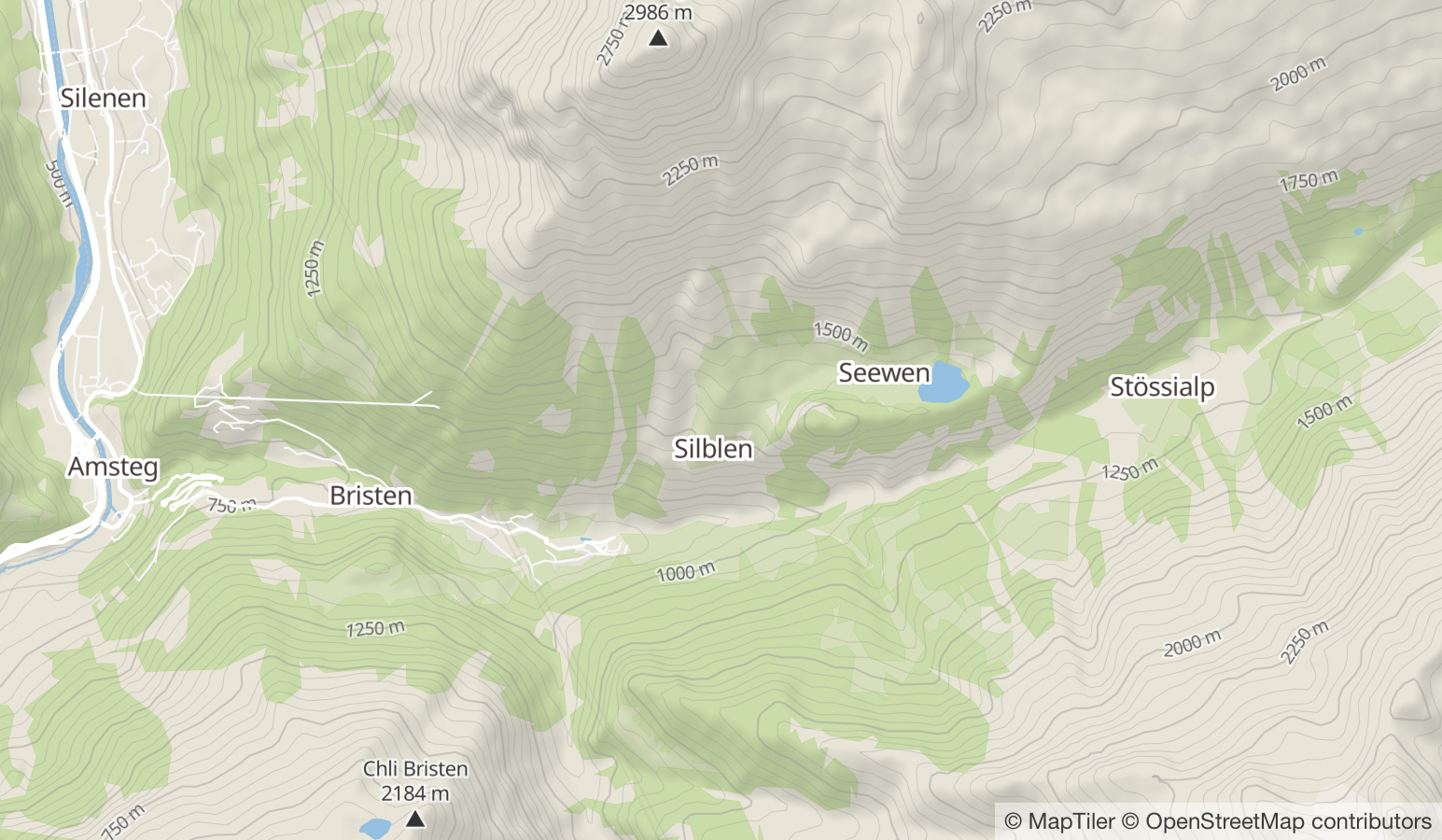 MapTiler Terrain