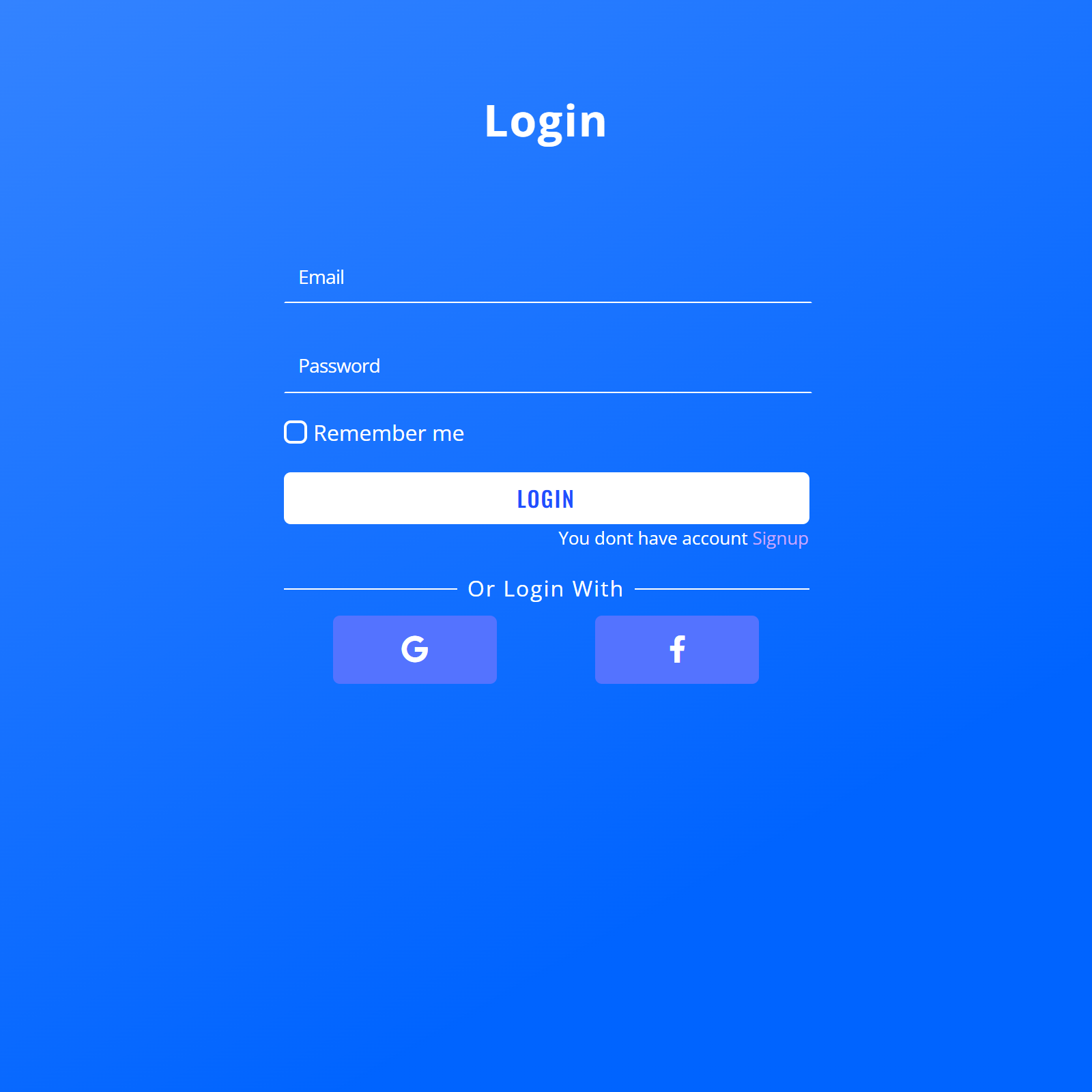 login