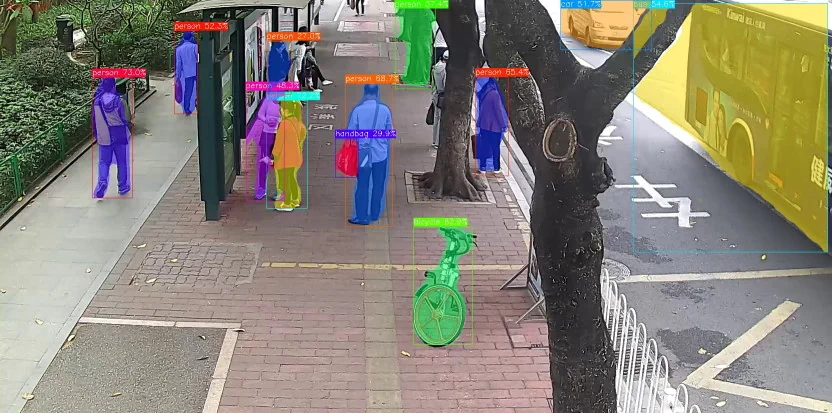 GitHub - Qengineering/YoloV5-segmentation-ncnn-RPi4: YoloV5 ...