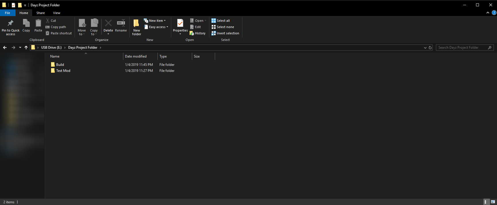 Current Folder