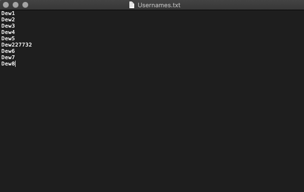 Image of Usernames.txt