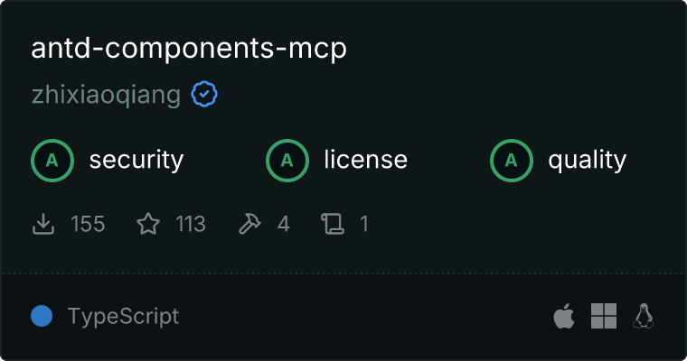 antd-components-mcp MCP server
