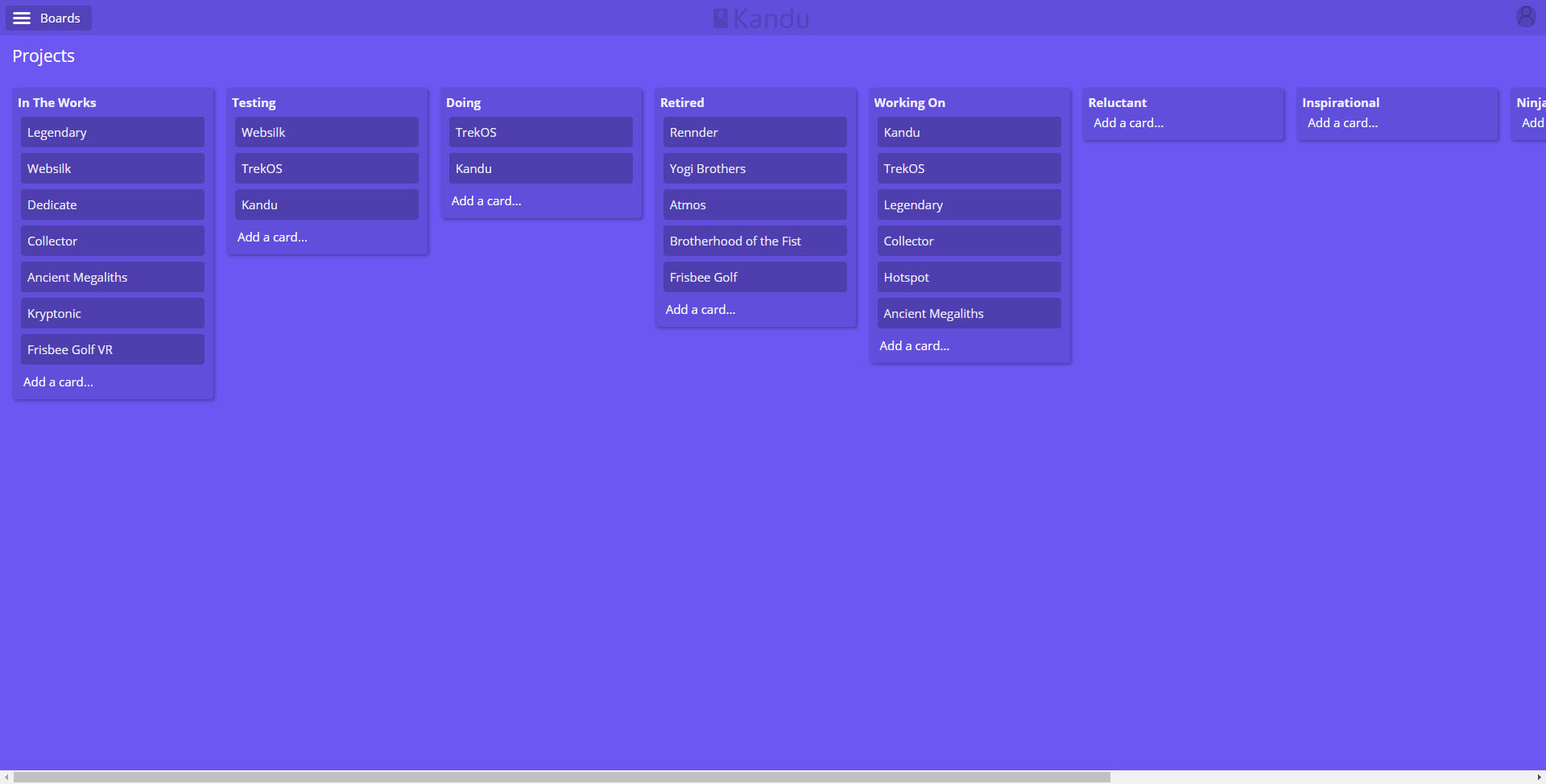 Kanban Board List