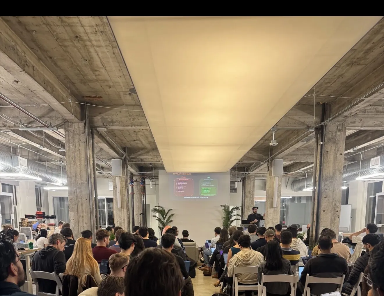 Full crowd at Claude Cowork Workshop