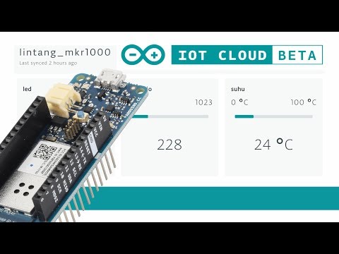 Video Lintang MKR1000 IoT Cloud