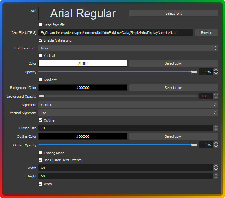 ExampleTextSourceSettings