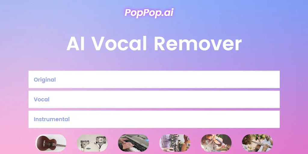 PopPop AI Vocal Remover 