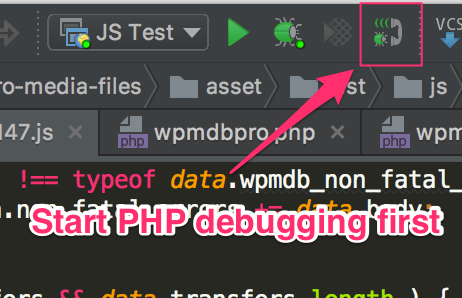 Start Listening for PHP Debug connections picture
