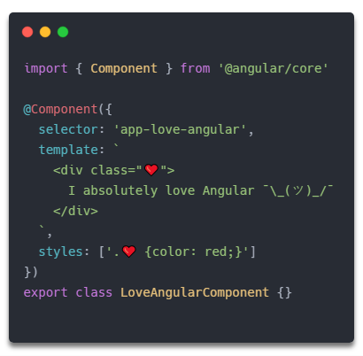 My Love for Angular 💕