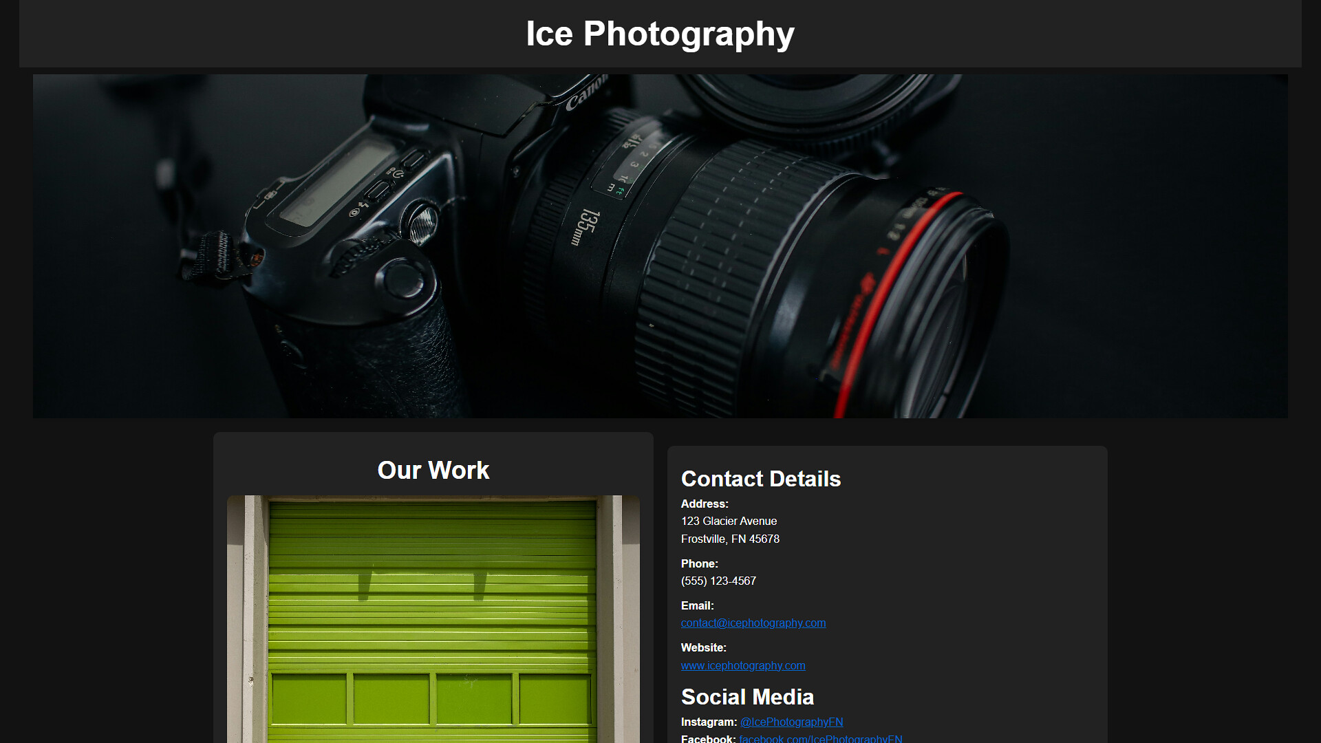 ice photography