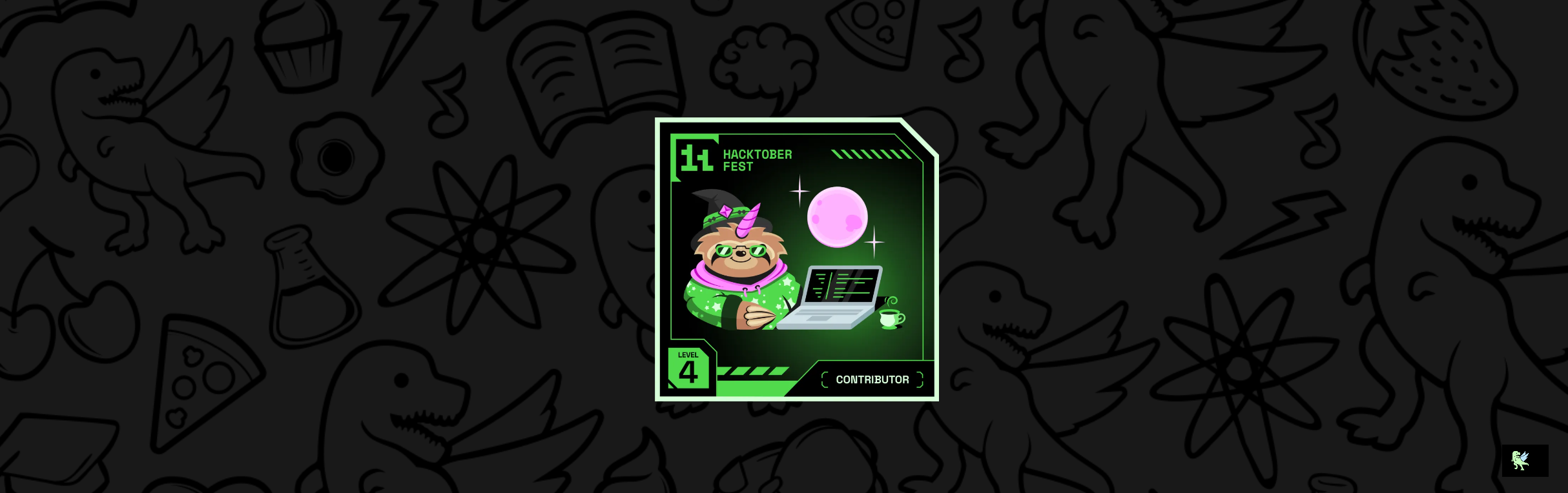 An image of @urabhay10's Holopin badge, which shows completion of Hacktoberfest 2023