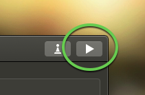 Synchronization execution button