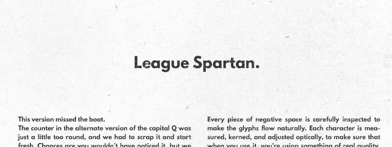 League Spartan