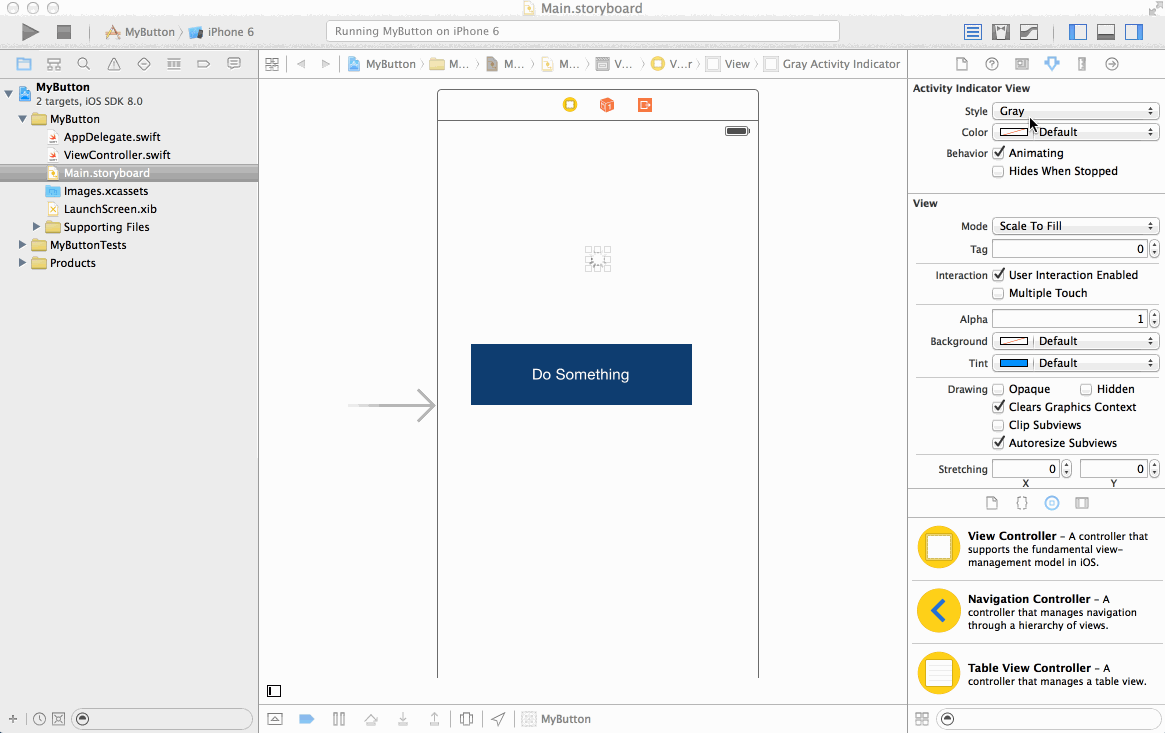 Activity Indicator Large|250