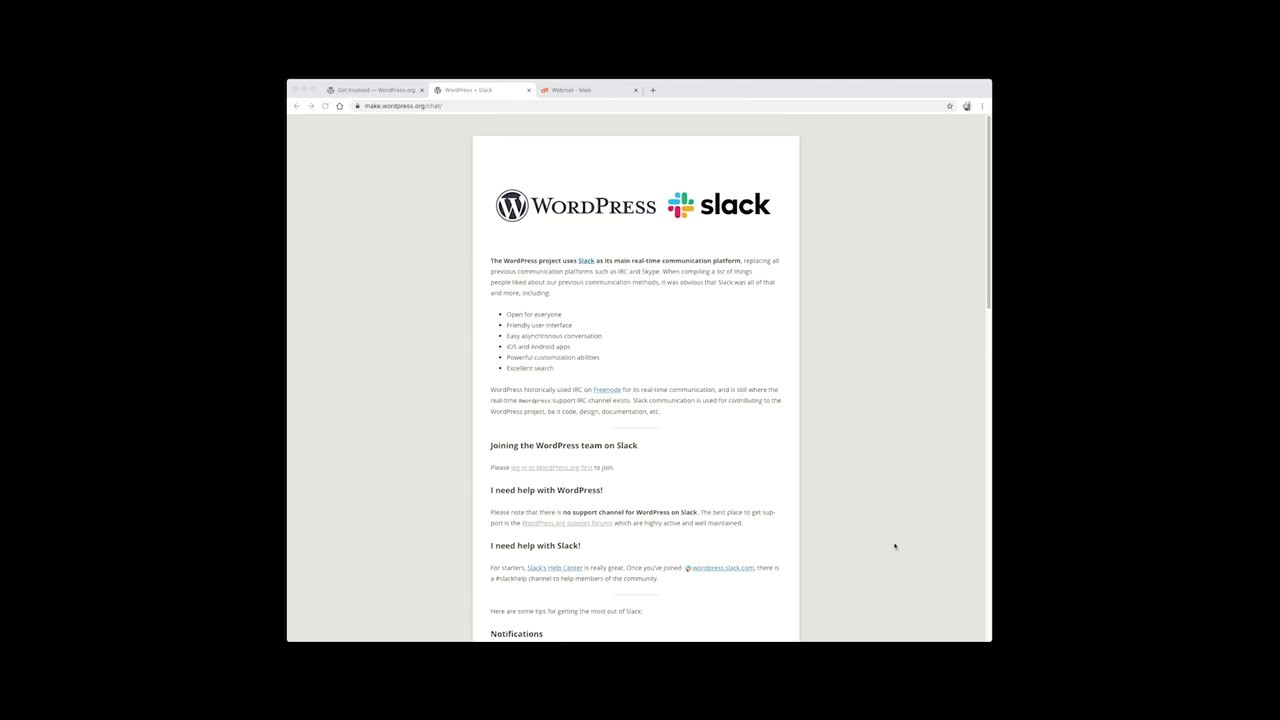 Set up WordPress.org and Slack accounts for the Make WordPress Channel - Gujarati version