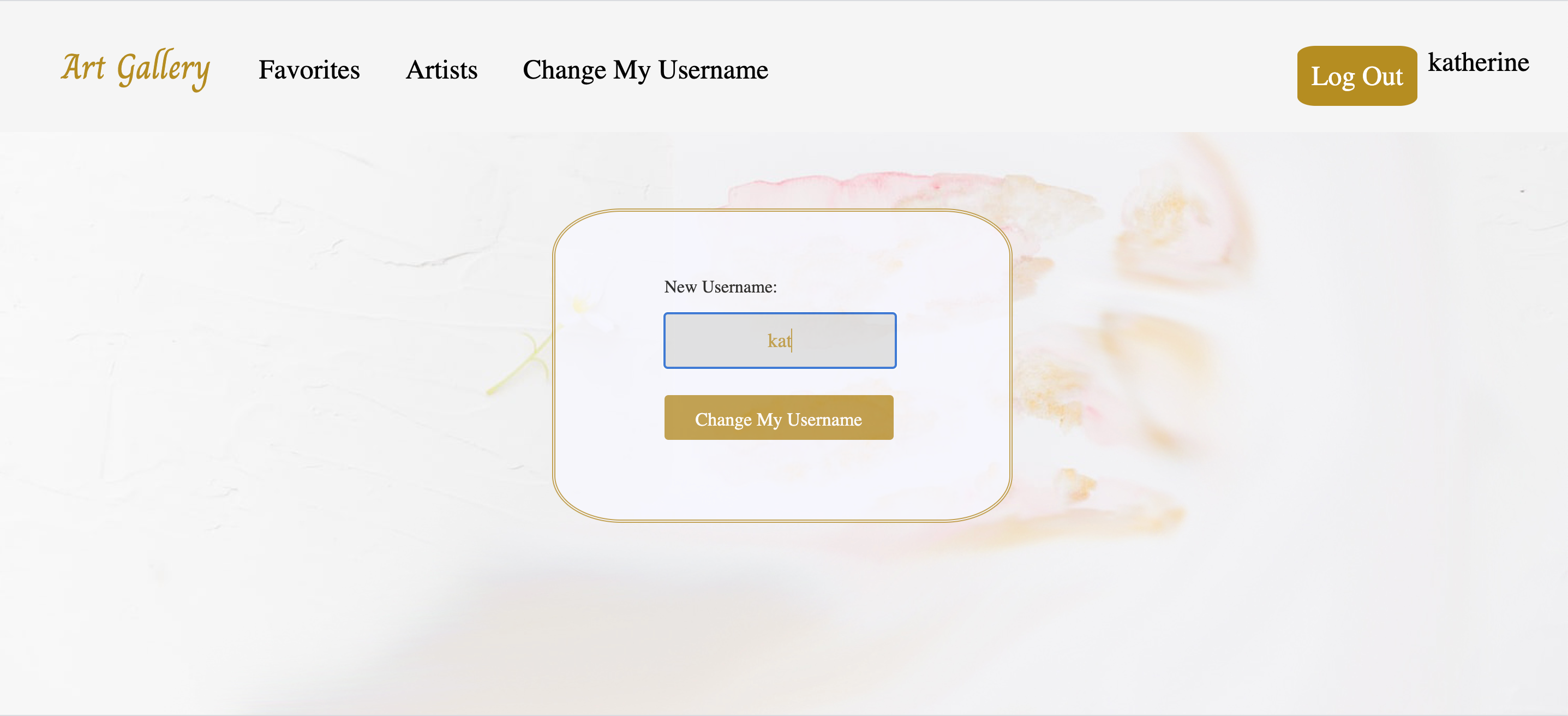 Change Username