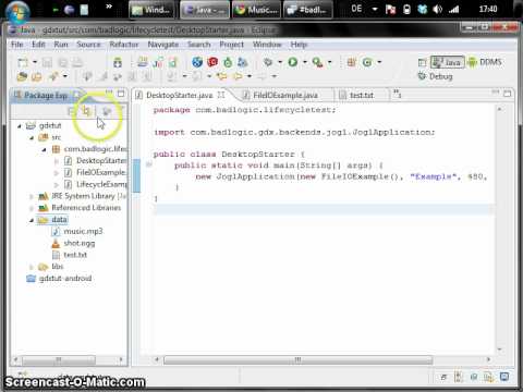Libgdx Tutorial #3 - Basic Audio